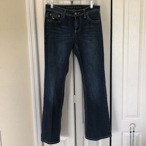 Ladies Rockin Denim Jeans Boot Cut